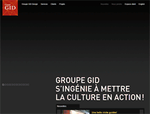 Tablet Screenshot of groupegid.com